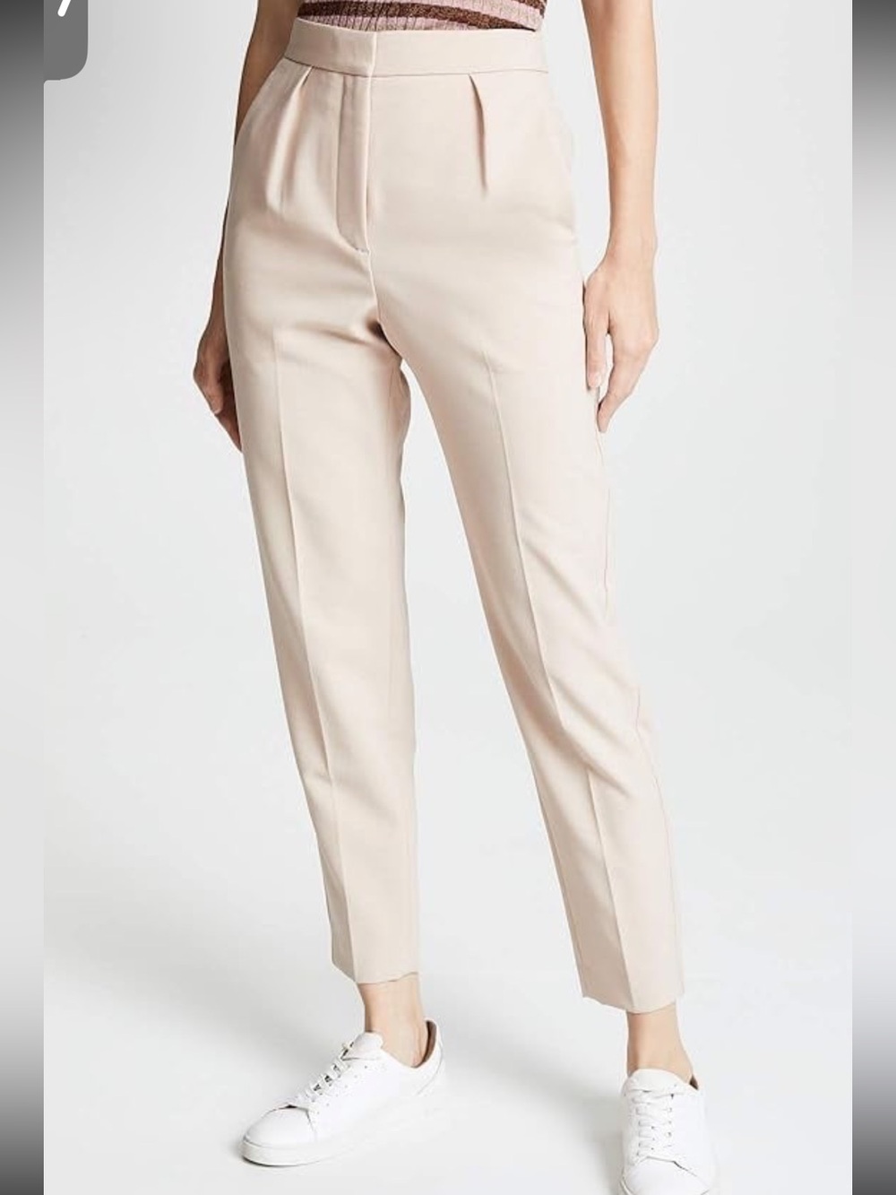 Women's Theory Petal Pink City Pant Trousers Size 10 NWT - Picture 4 of 6